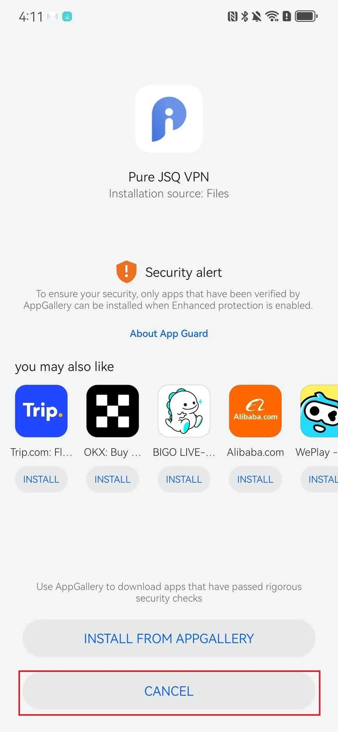 Huawei & Honor Phone Installation
