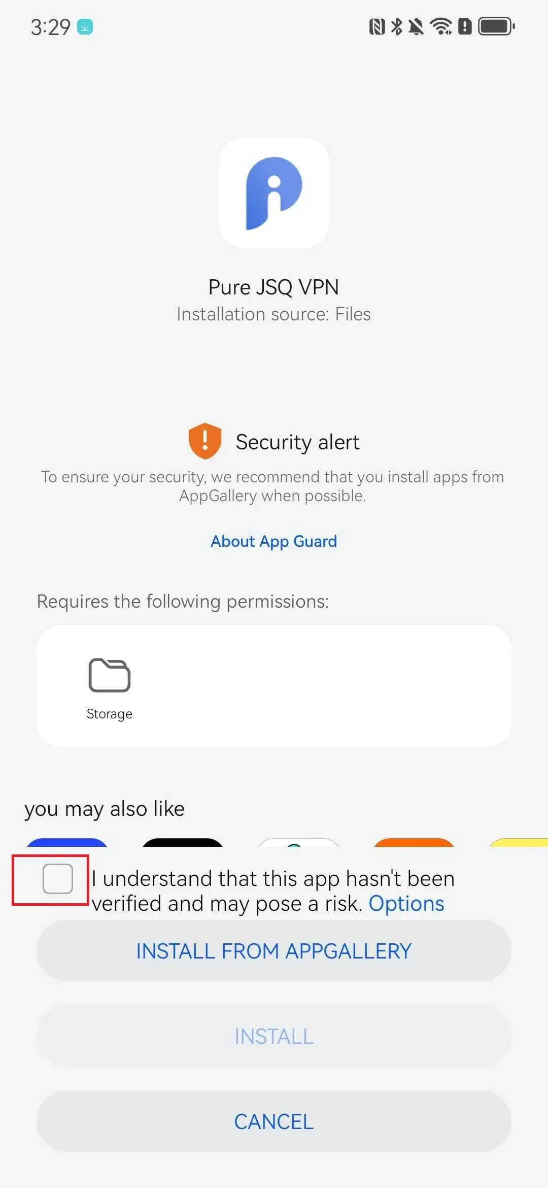Huawei & Honor Phone Installation